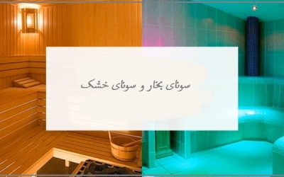 انواع سونا , سونای خشک و سونا بخار